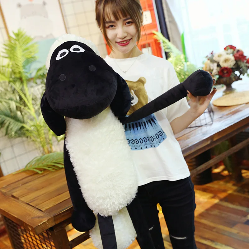 

Big Cute Plush Toys Stuffed Animal Shaun The Sheep Amine Plush Sheep Dolls Valentine's Day Toys for Children Gifts