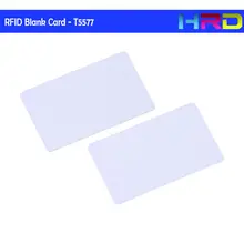 100 шт./лот T57 T5577 T5567 пустая белая карта Promixity бесконтактных Keycard подходит для 125 кГц гостиничная система