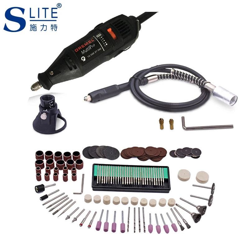 

Slite Mini Electric Mill Dremel Rotary Tool Grinding Machine Adjustable Variable Speed Wood Drilling Engraving Carving