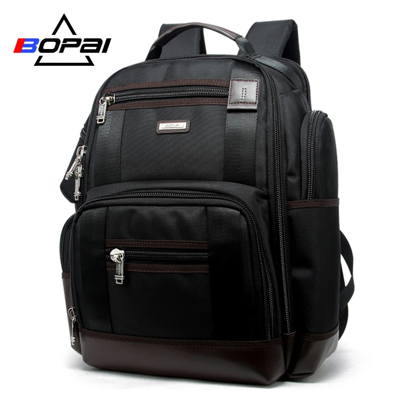 Goedkoop Bopai Merk Multifunctionele Rugzak Tas Grote Capaciteit Schouders Tas Laptop Rugzak Mode Mannen Rugzak Maat 43*35*20 Cm