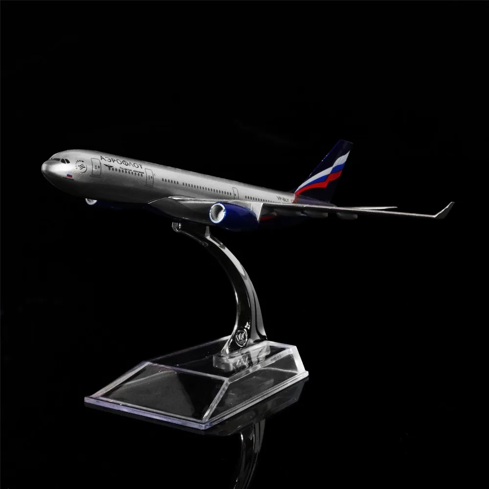 

1:400 16cm Aeroflot-Russian Airbus A330 Metal Airplane Model Office Decoration Toy Gift Idea