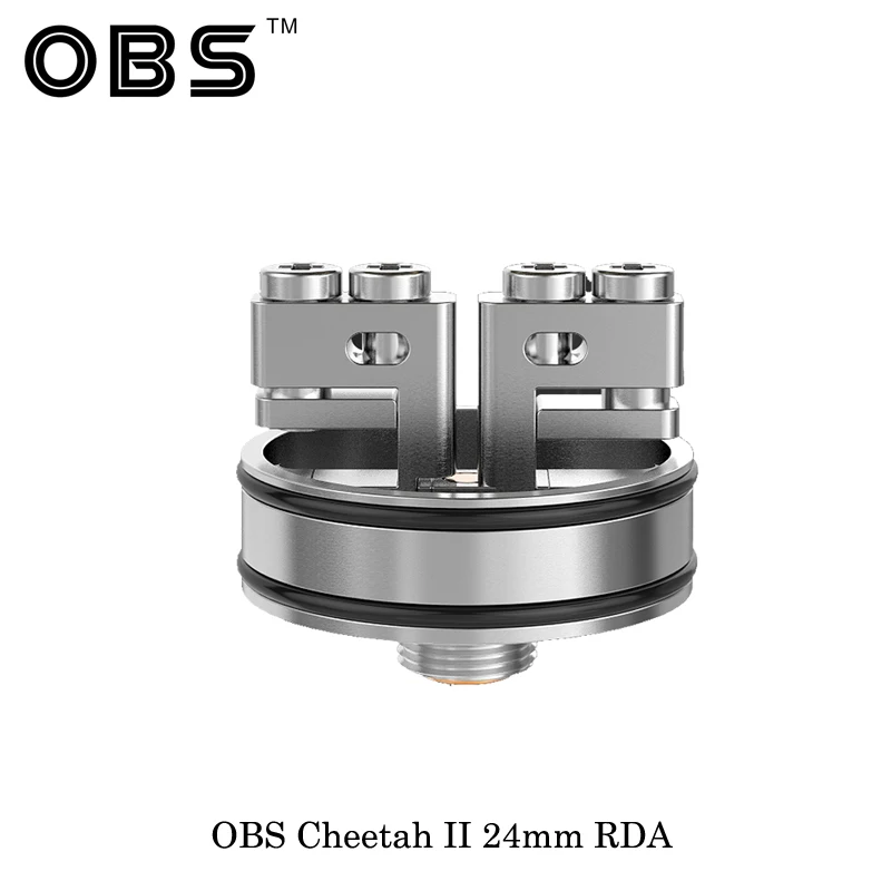 100% Аутентичный obs Cheetah II RDA бак электронный Cig Восстановленный капельный