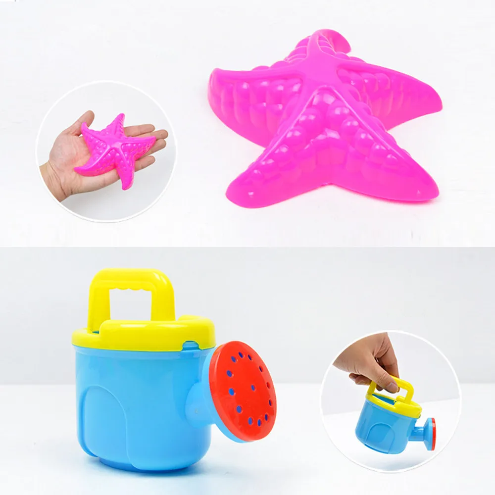 Песочница для детей детские пляжные игрушки песок 10 шт. Детские пляжные игрушки одежда заплыва мыть играть мультфильм красочные милые
