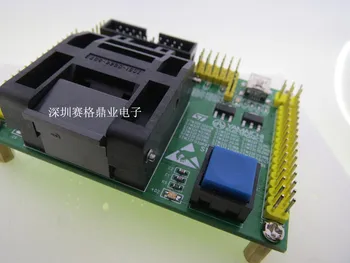 

Original ST IC Test Seat STM32 STM32F STM32 Burning Programm LQFP64 Socket Adapte