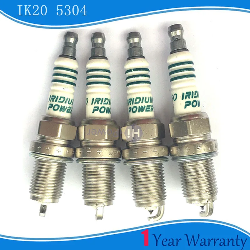 iridium spark plugs IK20 5304 For Toyota Audi Volkswagen Mitsubishi 01