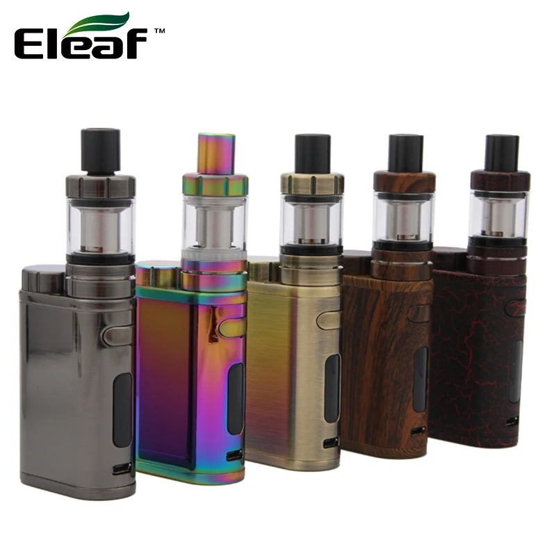 

Original Eleaf iStick Pico Starter Kit with 2ml MELO 3 Mini Tank and 75W Box MOD Vape with EC Coils e-Cigarette Kit no Battery