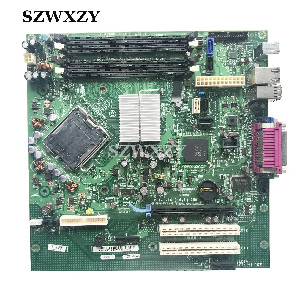 95% NEW For DELL OPX 755MT Desktop Motherboard CN-0GM819 0GM819 GM819 DDR2 LGA775 Full Tested