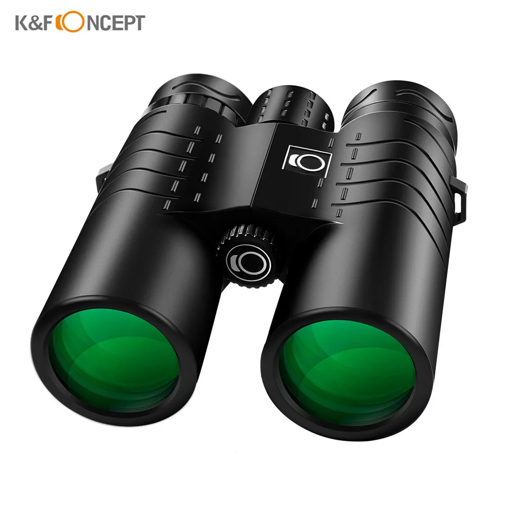 

K&f Concept 10x42 Hd Binoculars Telescope Ip68 Nitrogen Waterproof Night Version With Carry Bag For Concert Sports Events