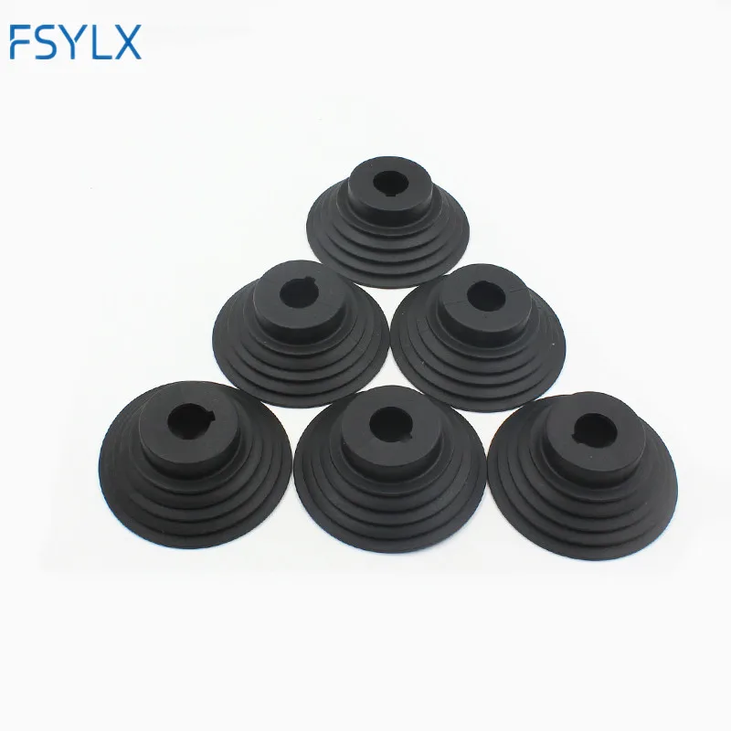 

6pcs HID LED Headlight Car Dust Cover Rubber Waterproof Dustproof Sealing Headlamp Cover Car Styling Accessories Retrofit Work