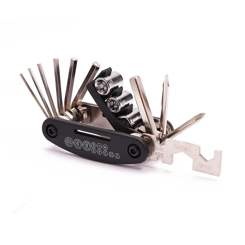 15 in 1 Bike Bicycle Repair Tool Set mountain bike tools Screwdrivers Nut Tools Hex Key Bicicleta Bicycle Repairing Tools