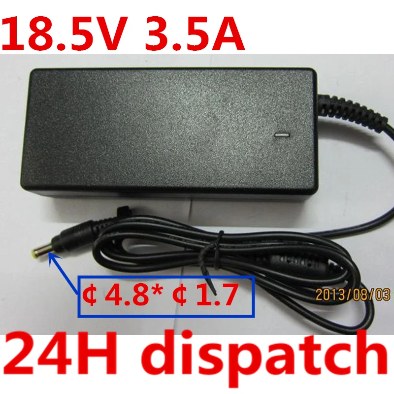 

18.5V 3.5A 4.8*1.7mm 65W Laptop Power Supply AC Adapter Charger for HP550 HP541 HP540 HP530 HP520 HP510 HP500 HP421 HP420