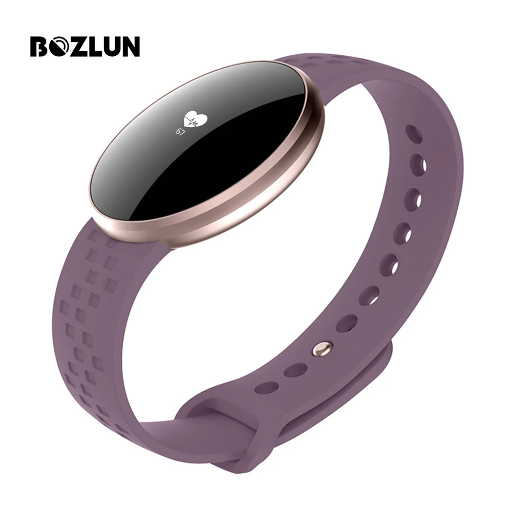 

BOZLUN Womens Smart Watch for iPhone Android Phone with Fitness Sleep Monitoring Remote Camera GPS Auto Wake Screen B16
