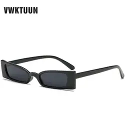 VWKTUUN прямоугольник солнцезащитные очки Для женщин Для мужчин малого Eyewear кадров UV400 Брендовая Дизайнерская обувь солнцезащитные очки для