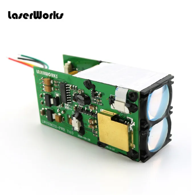 

LaserWorks 1000meter TTL RS232 RS485 DIY Laser Rangefinder Module for security CCTV camera integration