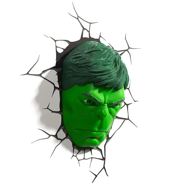 Светодиодный ночник GUXEN avengers 3D Wandleuchte для креативных героев светильник спальни