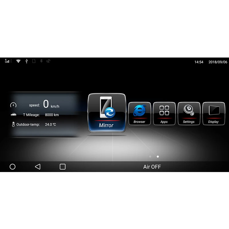 Perfect NVTECH Android Multimedia Navigation GPS BT For Mecerdes Benz CLASS CLS Radio Dashboard DVD Player 9.33" Original style 3