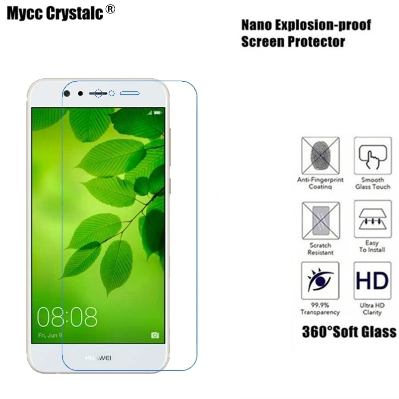 

Mycc crystalc Soft Glass Explosion-proof Nano Protective Film For Huawei P10 Selfie BAC-L01 BAC-L03 BAC-L22 BAC-L23 Film