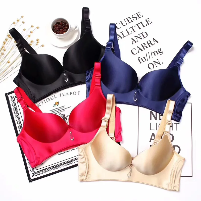 Женское нижнее белье большого размера 34 44 B C D E бесшовный беспроводной