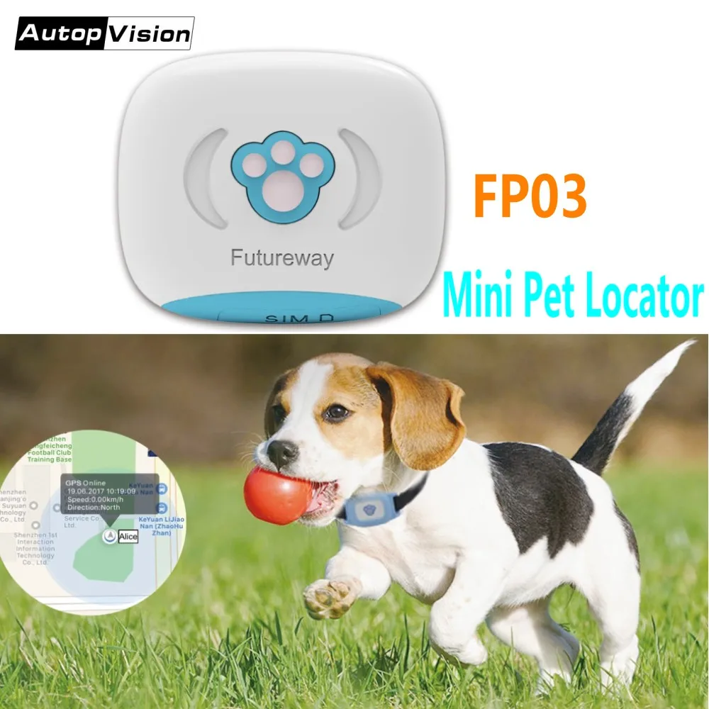 Buy 2018 Smallest Pet Locator FP03 Waterproof Mini GPS