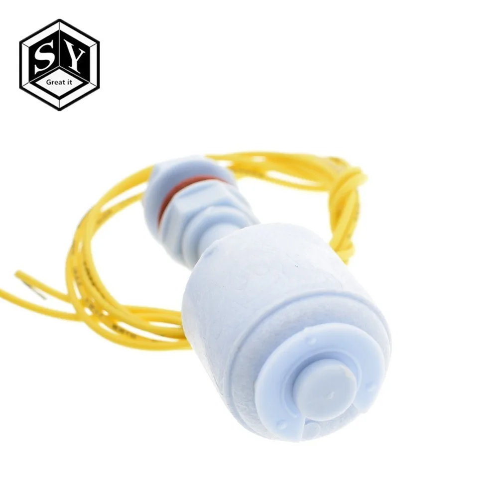 

GREAT IT 1pcs 52mm PP Liquid Water Level Sensor Horizontal Float Switch Down
