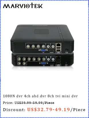 4CH Мини DVR AHD 1080N 960P 12CH 16CH CCTV NVR видео рекордер для CCTV комплект VGA HDMI система безопасности для HD 1080P IP камера Onvif