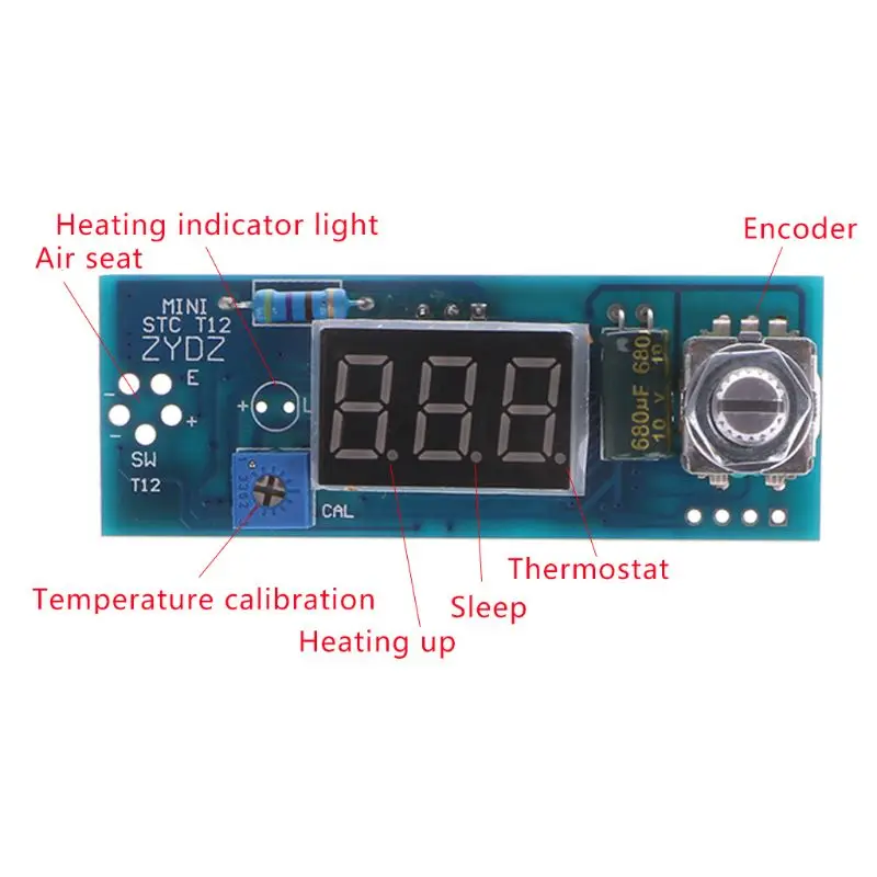 Цифровой паяльник станция контроллер температуры наборы для HAKKO T12 ручка