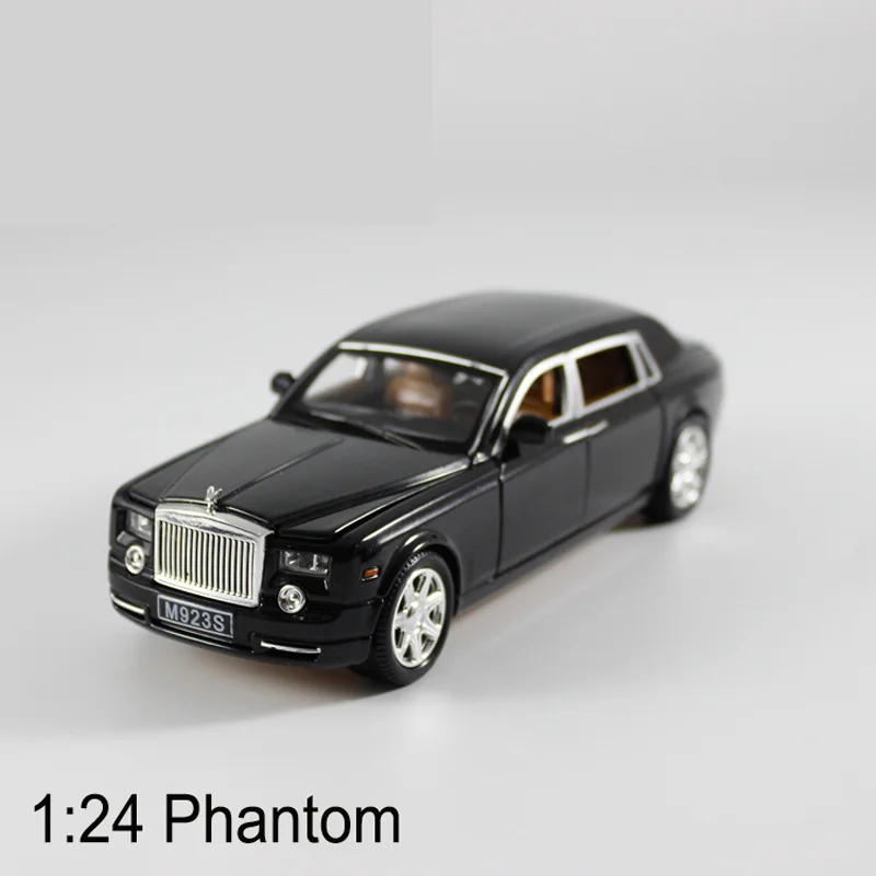 1:24 Phantom 7 сплав статическая модель автомобиля бизнес роскошный автомобиль коллектор издание модель цветная упаковочная коробка мальчик