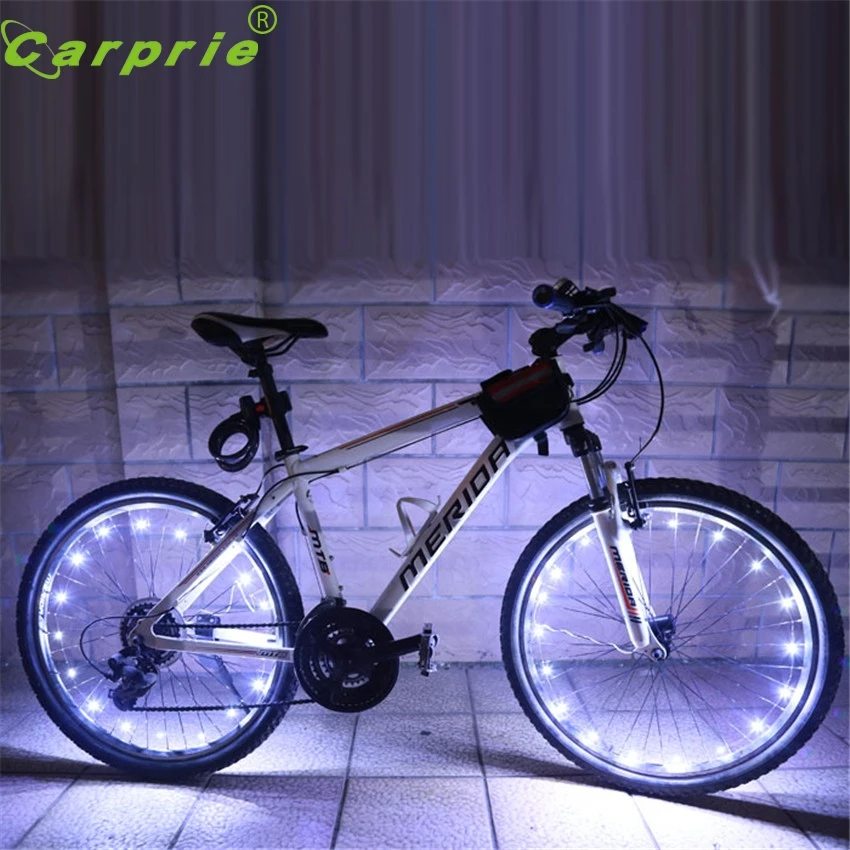 CARPRIE супер Прямая поставка Новый 2 м/20LED мотоцикл Велоспорт велосипед спица для