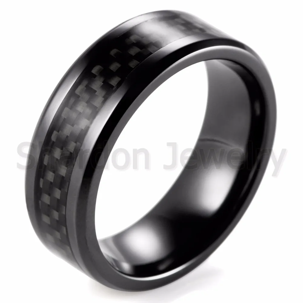 aliexpresscom buy shardon mens black carbon fiber ring black titanium wedding ring with carbon fiber inlay for men from reliable carbon fiber ring - Mens Black Titanium Wedding Rings aliexpresscom buy shardon mens black carbon fiber ring black titanium wedding ring with carbon fiber inlay for men from reliable carbon fiber ring - Mens Black Titanium Wedding Rings