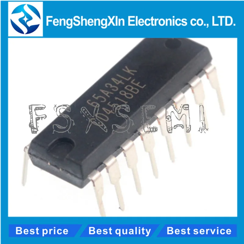 

10pcs/lot CD4518BE CD4518 CMOS Dual Up-Counters IC DIP-16