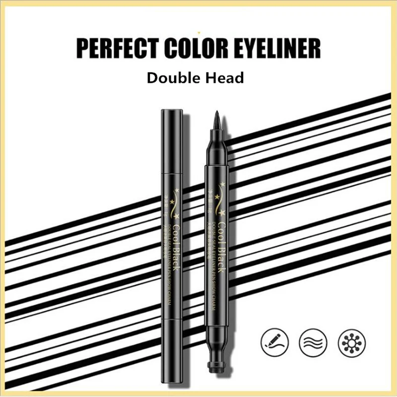 Brand Double Easy to wear makeup eyeliner pen Fast dry liquid,Long-lasting cosmetics eyeliner,Nature makeup eye cream.eyeshadow Brand Double Easy to wear makeup eyeliner pen Fast dry liquid,Long-lasting cosmetics eyeliner,Nature makeup eye cream.eyeshadow