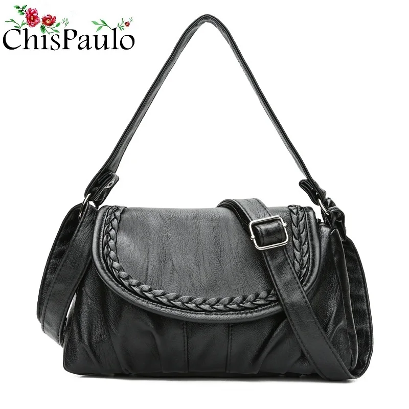 

Luxury Brand Handbags Designer Genuine Leather Bags For Women 2018 Crossbody Shoulder Female Messenger Bags bolsa feminina N402