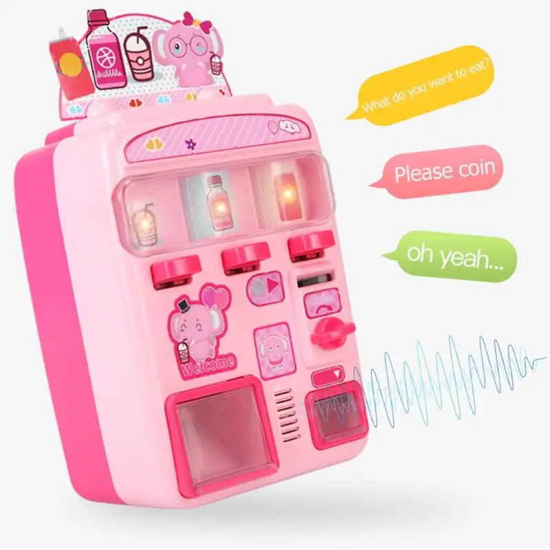 Детский игрушечный торговый автомат, имитирующий торговый дом, набор продуктов, игрушки, обучающий воображаемый игровой подарок