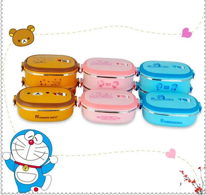 1-set-Jingle-cat-easy-bear-insulation-cartoon-Bento-lunch-box-Multifunction-plastic-food-storage-isolation (1)