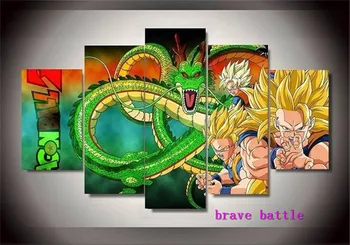 

Dragon Ball Z Canvas Painting Living Room Home Decor Modern Mural Art Oil Painting#01