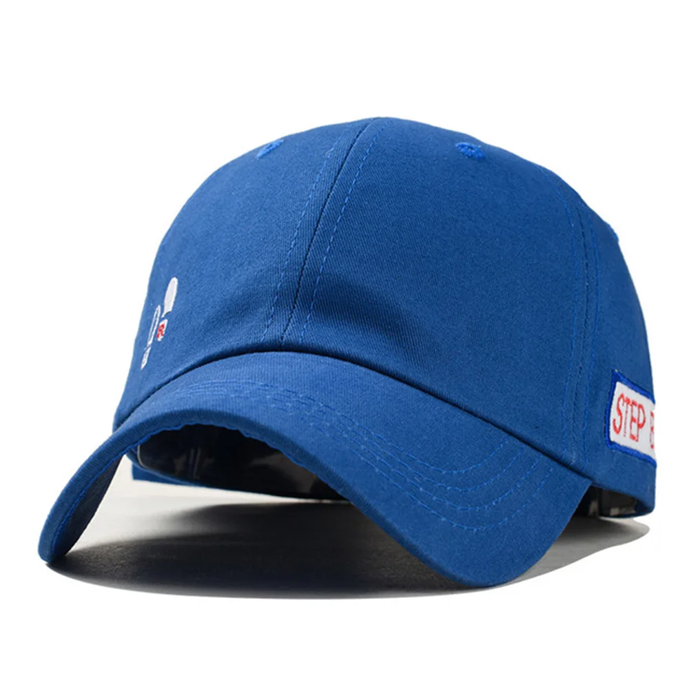 FS, модная смешная шапка, женская, мужская, желтая, белая, бейсболка, s, хлопок, бренд, Snapback, хип-хоп шапки, зимняя шапка, Homme Hiver - Цвет: Blue Baseball Cap