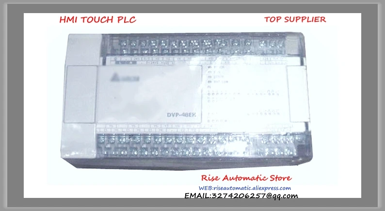DVP48EH00R2 Delta PLC 24DI 24DO relay output New Original dvp40ec00t3 delta plc ec3 series 100 240vac 24di 24do new original transistor output