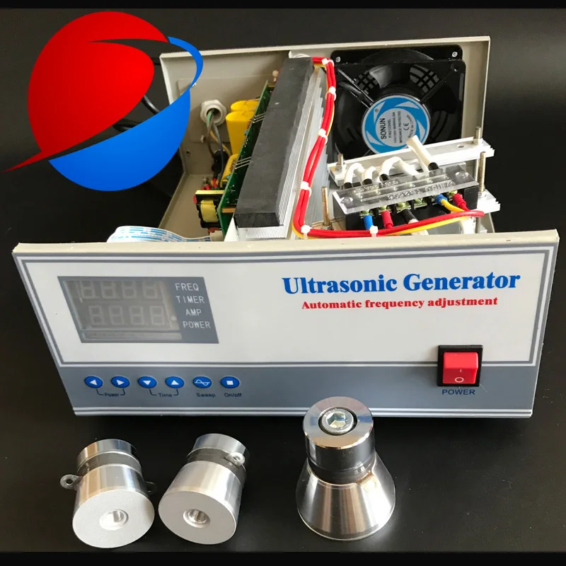 

1200W/40KHZ/80KHZ/120KHZ High power and Multi Frequency digital Ultrasonic Cleaning Generator For Ultrasonic Cleaning