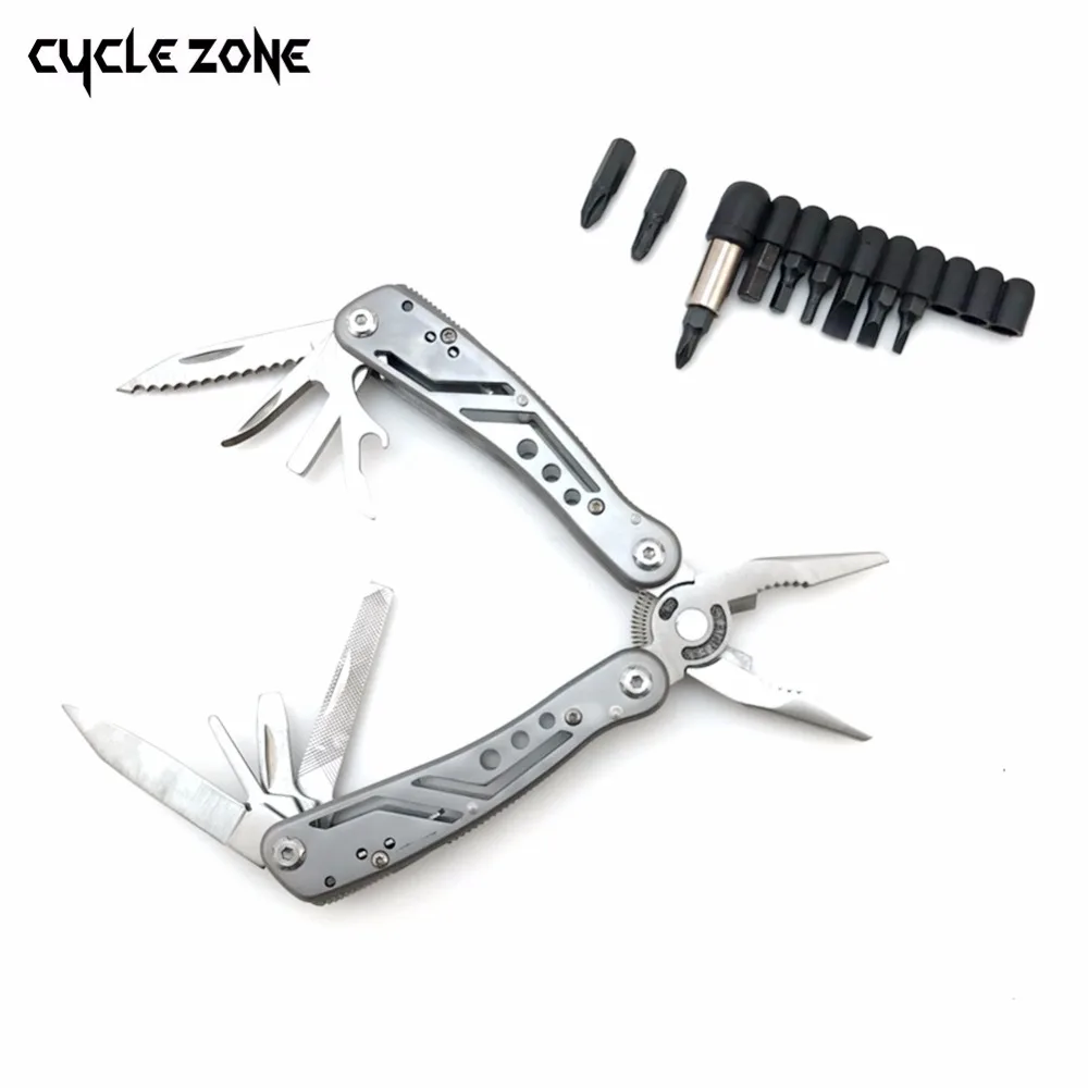 

Portable Multifunction Plier Tool in One Multi Hand Tool Pliers Convenient Screwdriver Kit multi Folding Knife Instruments