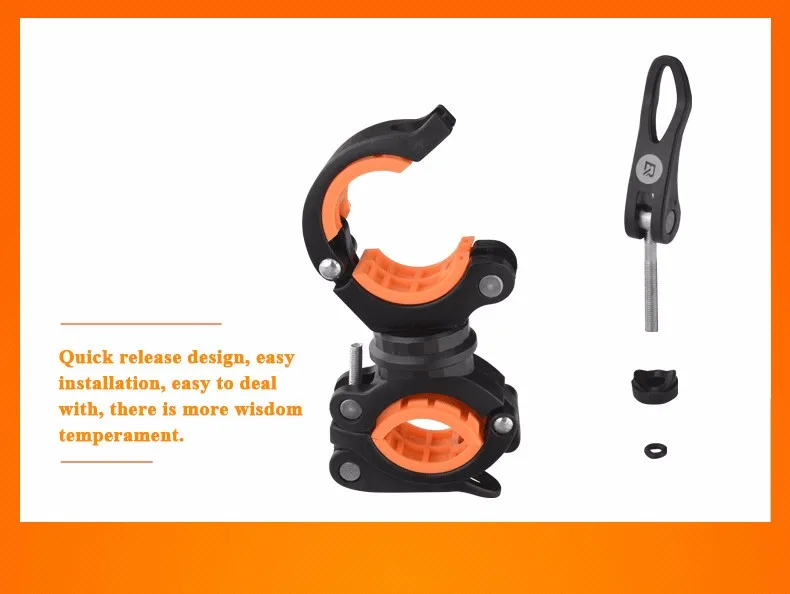 Perfect ROCKBROS Bike Light Holder Clip 360 Degree Rotation Flashlight Stand Front Lamp Holder Fixed Lamp Holder Bicycle Accessories 14 Perfect ROCKBROS Bike Light Holder Clip 360 Degree Rotation Flashlight Stand Front Lamp Holder Fixed Lamp Holder Bicycle Accessories 14