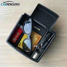 Car Organizer for Audi Q5 2009-2017 Console Central Armrest Storage Box Container Holder Tray Accessories Organizer Car Styling