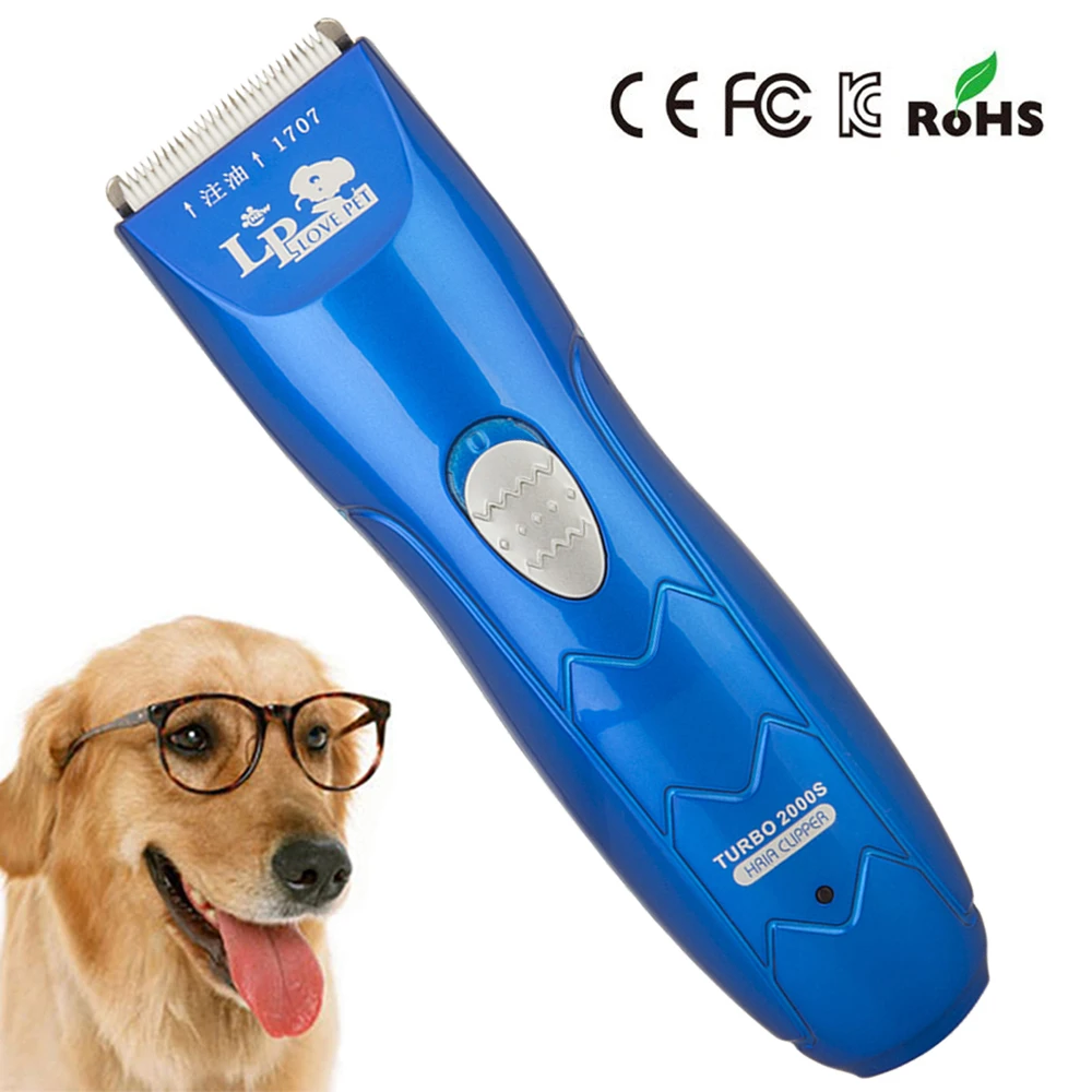 New Arrival Professional Rechargeable Dog Hairtrimmer Pet Dog Hair