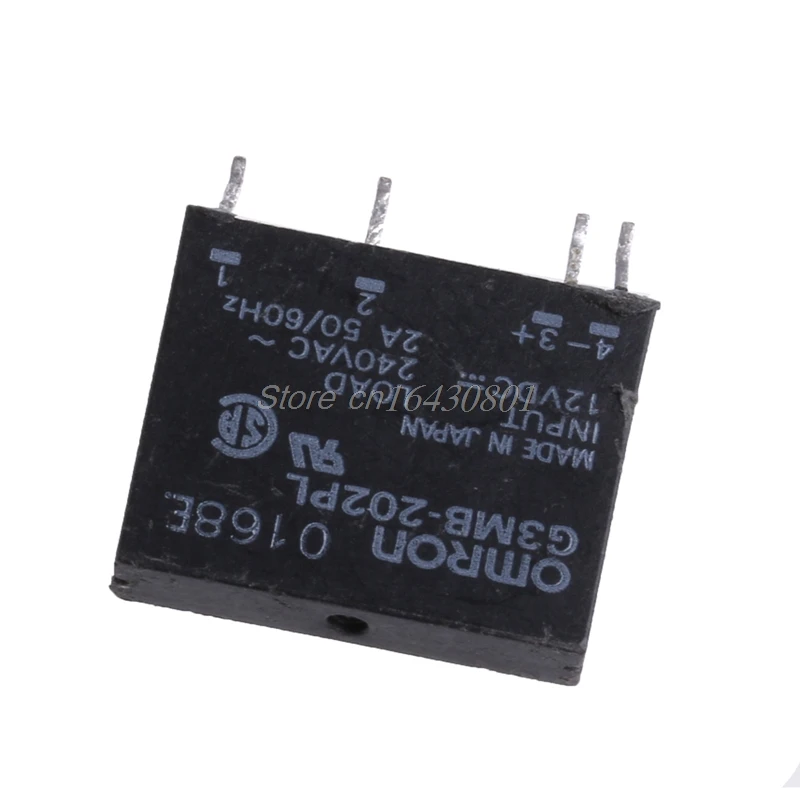 1 шт. твердотельные реле G3MB-202P DC-AC PCB SSR в 12 В DC Out 240 В AC 2A S18 и Прямая поставка