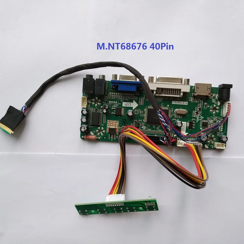 

For B140RW02 V2 Driver board Controller kit 1600X900 14" LCD LED DVI LVDS VGA HDMI Panel Screen monitor Card