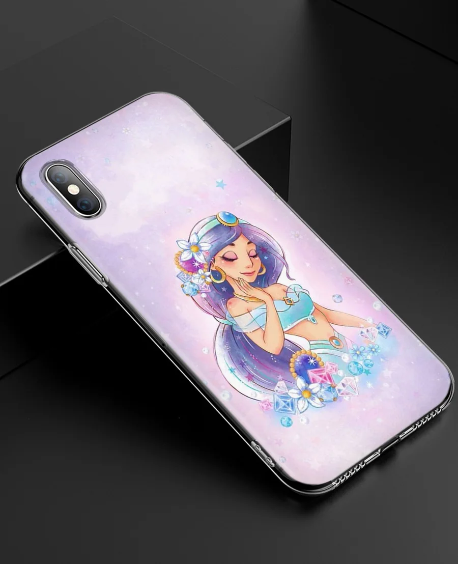 Fundas Print Silicone Phone Case For Apple iPhone 6 6S 7 8 Plus X 10 XS MAX XR 5S 5 5C SE TPU Cover Aladdin Jasmine Fundas Print Silicone Phone Case For Apple iPhone 6 6S 7 8 Plus X 10 XS MAX XR 5S 5 5C SE TPU Cover Aladdin Jasmine