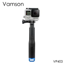 Vamson для GoPro 8 7 6 5 алюминиевый выдвижной шест палка для селфи монопод штатив крепление для GoPro Hero 6 5 4 для Xiaomi для Yi VP403