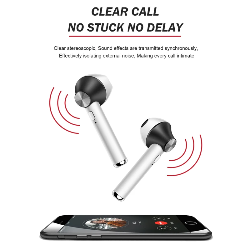 Maxinry D012 беспроводные наушники Bluetooth 5 0 TWS мини bluetooth гарнитура стерео Binaual вызов с