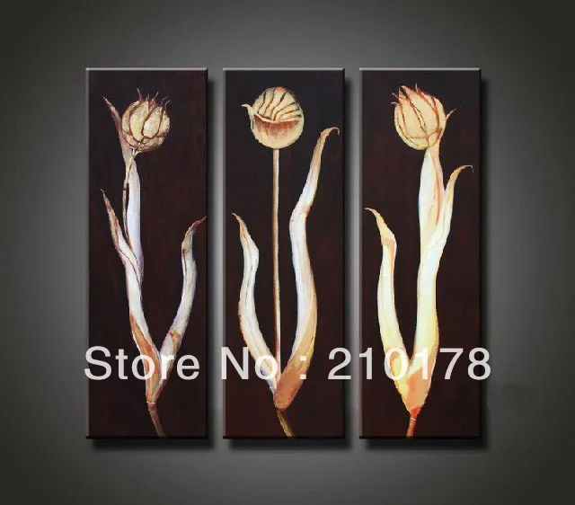 

handmade oil painting on canvas modern 100% Best Art Flower oil painting original directly from artis FL3-114