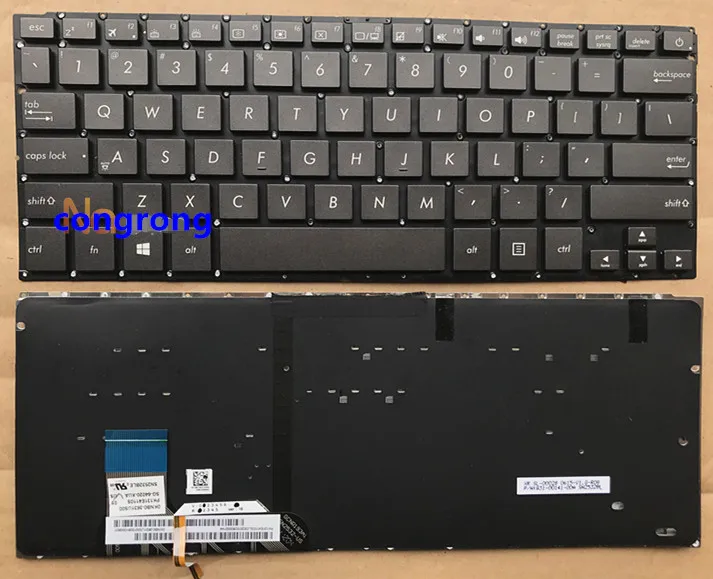 Клавиатура с подсветкой для ASUS Zenbook U303 U303LB U303LN U303UA U303UB UX303L UX303 U303L UX303LN США черная клавиатура