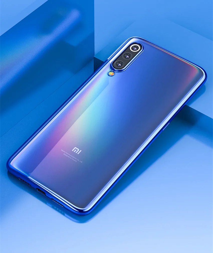 For Xiaomi Mi 9 Case 3D Laser Plating Bumper TPU Soft Clear Cover For Xiaomi Mi 9 SE Xiomi Mi9 Transparent Phone Cases (11)